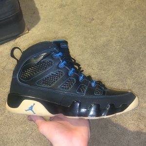 Retro jordan 9’s “photo blue” shoes